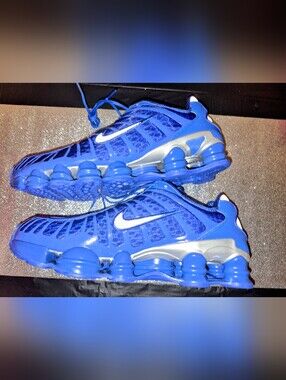 Shoxs TL Size 13 Hyper Royal/Metalic Silver New In Box